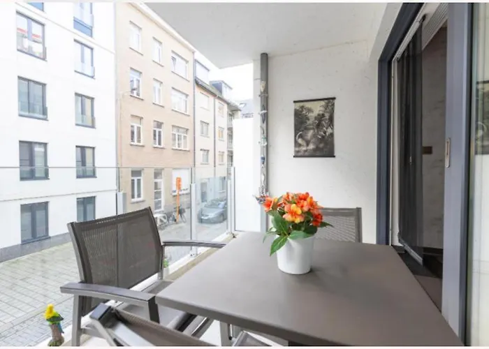 Luxe Met 2 Terrassen En 2 Slaapkamers En Gratis Fietsen * Ostend